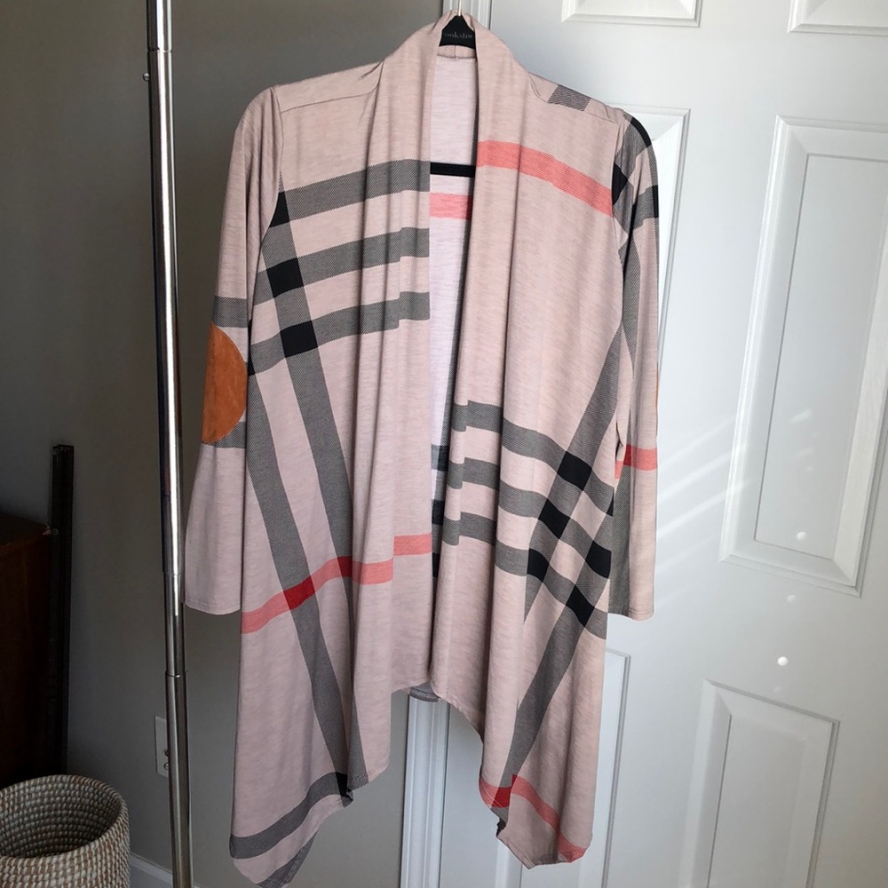 Never worn elbow patch cardigan